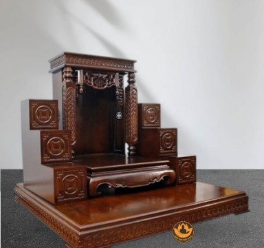 Ban thờ hiện đại mái bằng 